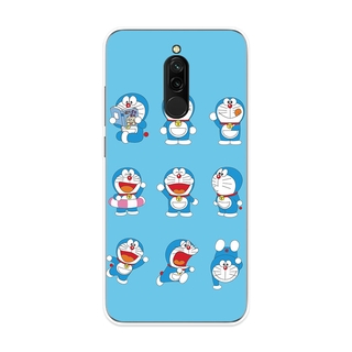 Ốp Lưng Xiaomi Redmi 8 8A Note 8 Pro TPU mềm Case Doraemon