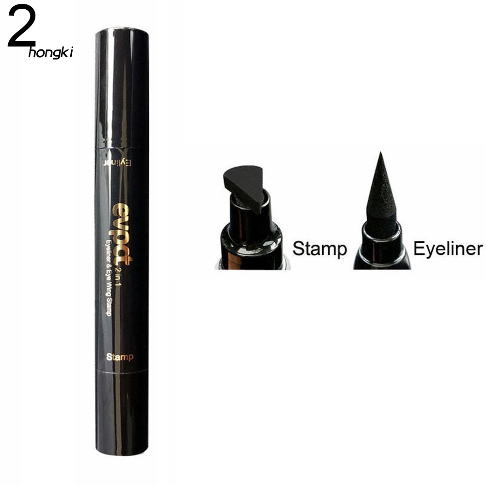 Bút kẻ mắt dạng lỏng hai đầu lâu trôi chống thấm nước không nhòe
 | BigBuy360 - bigbuy360.vn