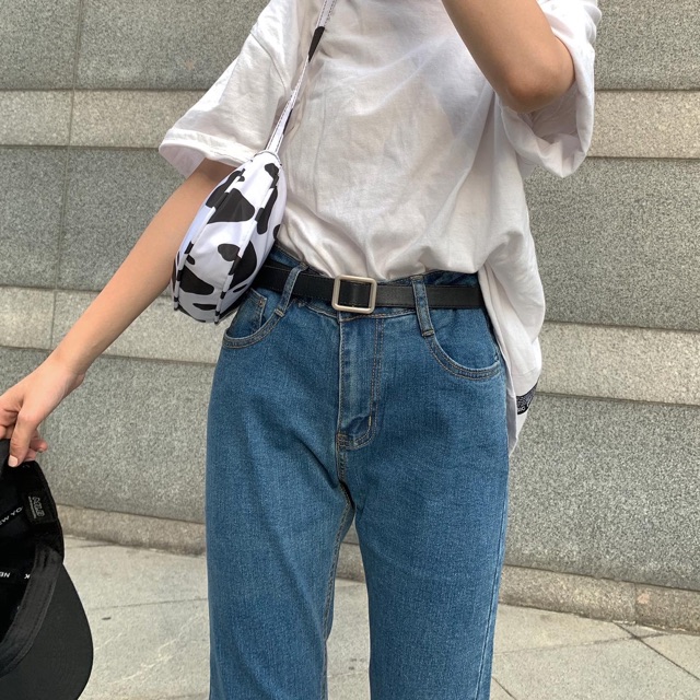 #Q723CS quần jeans ôm loe nhẹ co dãn
