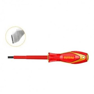6.5mm Tuốc nơ vít (tô vít) dẹp cách điện 1000V Total THTIS6150