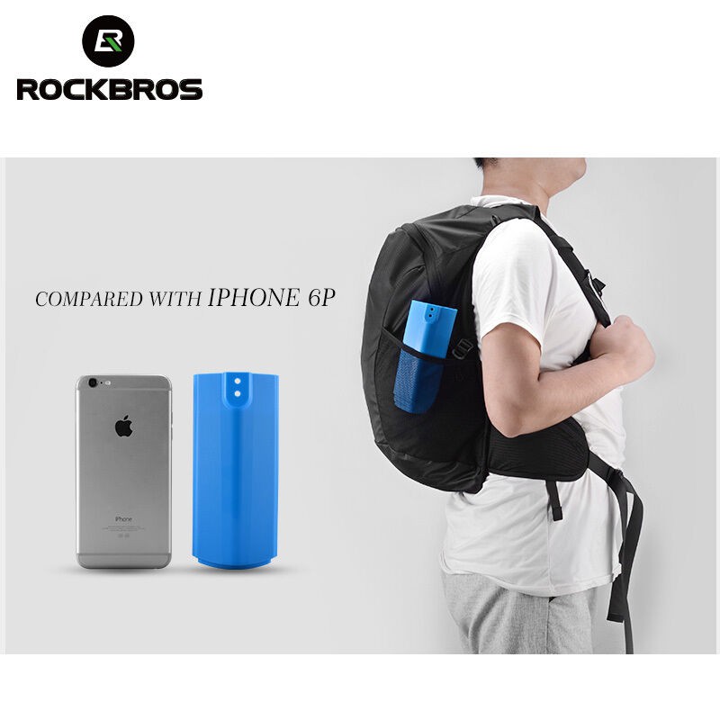 [Fulfilled by Shopee]Set dè chắn bùn ROCKBROS phía trước và phía sau có đèn đuôi LED gấp gọn lại được kích thước 17-28mm cho xe đạp