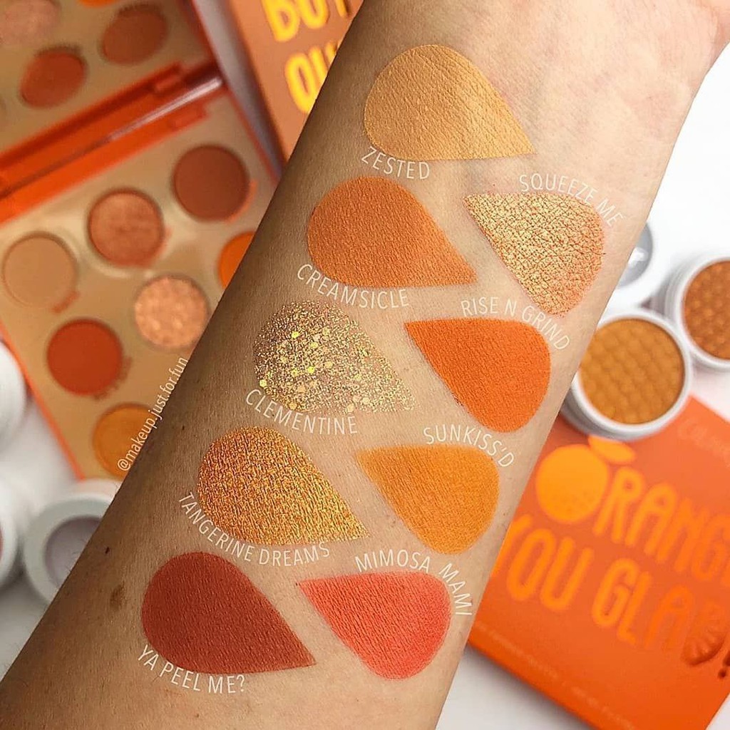 Bảng phấn mắt Colourpop Orange You Glad