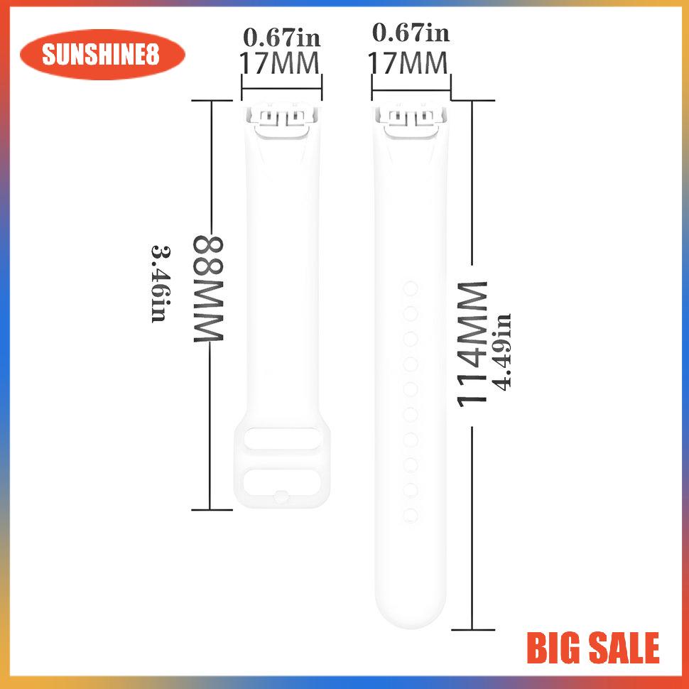【SUN】Smartwatch Replacement Strap Official Pattern For Samsung Galaxy Fit Sm-R370