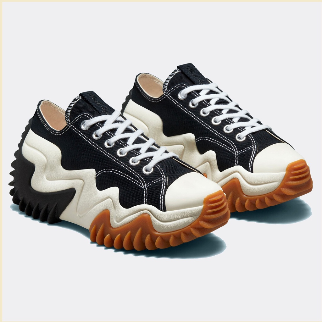 Giày Sneaker Converse run motion Thấp cổ màu đen