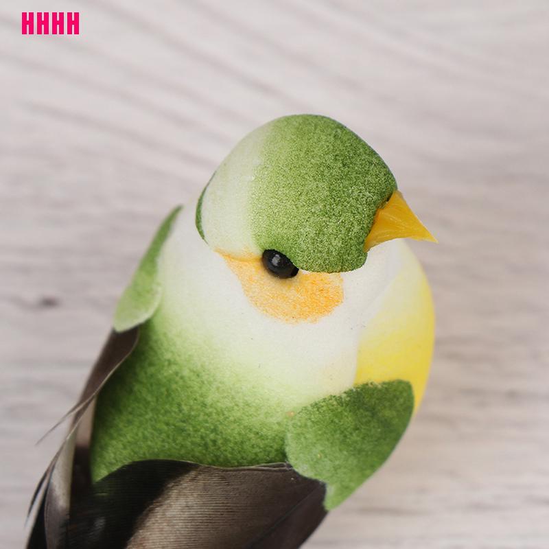 Mô Hình Chú Chim Nhân Tạo Mini Bằng Xốp Dùng Trang Trí Nhà Cửa