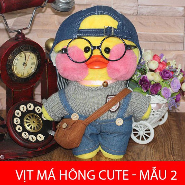 VỊT MÁ HỒNG LALAFANFAN SIÊU KUTE