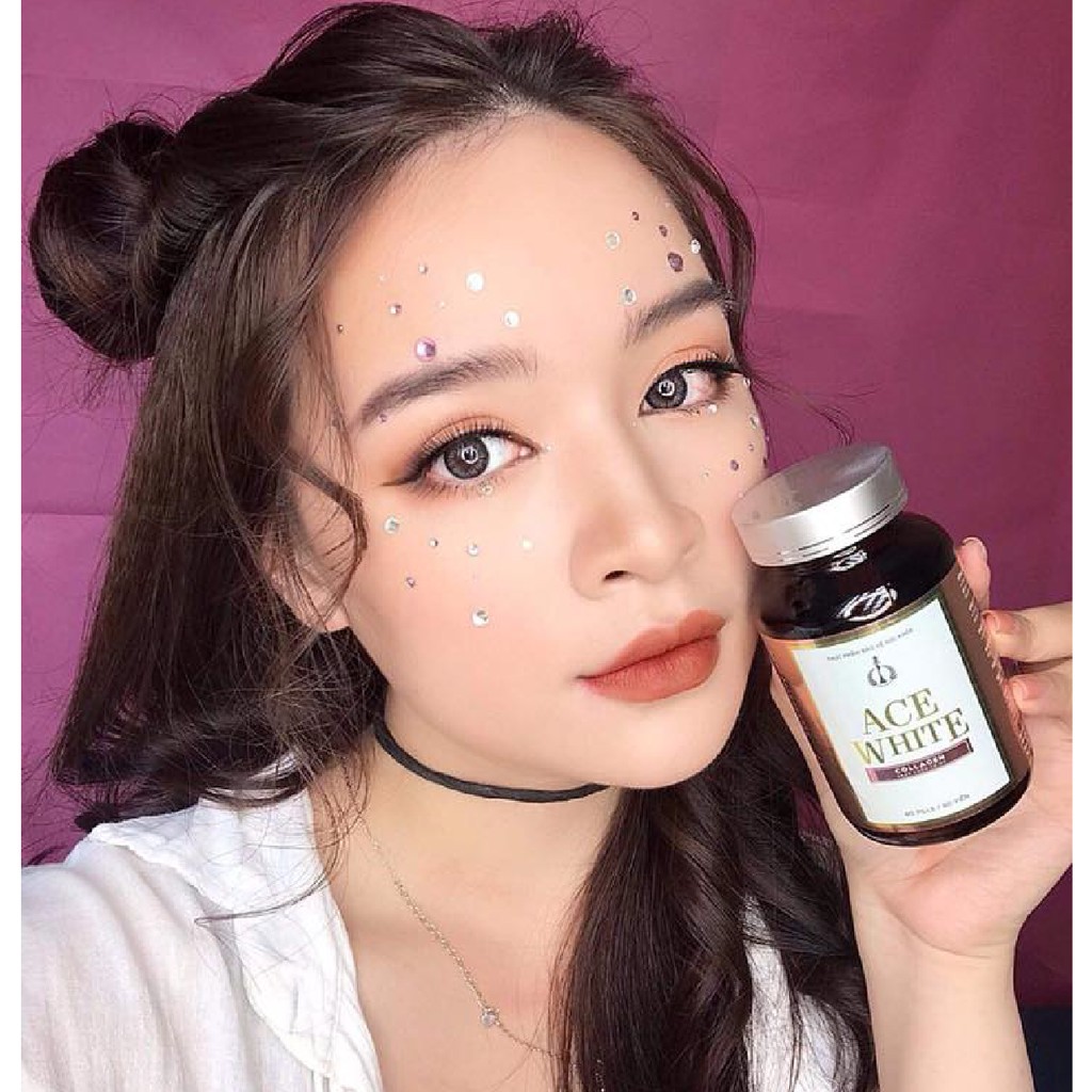 [COLLAGEN ĐẸP DA] Viên uống trắng da Collagen Ace White giúp giảm thâm, mờ nám, dưỡng trắng hồng hào, dưỡng trắng da mặt | BigBuy360 - bigbuy360.vn