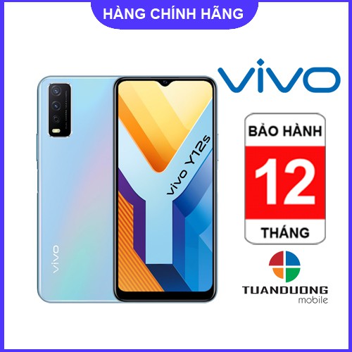Điện Thoại VIVO Y12S 3GB/32GB - Hàng Mới Nguyên Hộp - Bảo Hành Chính Hãng