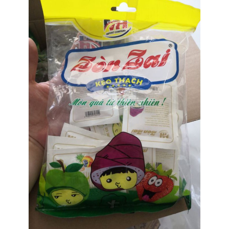Kẹo thách Zòn Zai - Bịch 25 cái- 390gr
