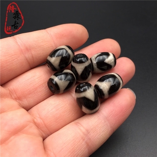 Vòng tay chuỗi hạt đá mã não phong cách Tây Tạng cổ điển