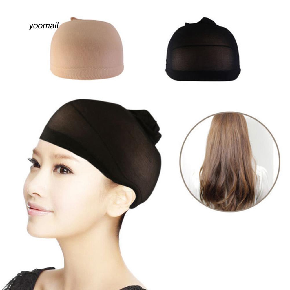 Tinh Chất Dưỡng Da YOML❁1 Mũ Lưới Nylon Co Giãn Đội Tóc Giả Cho Nam Nữ