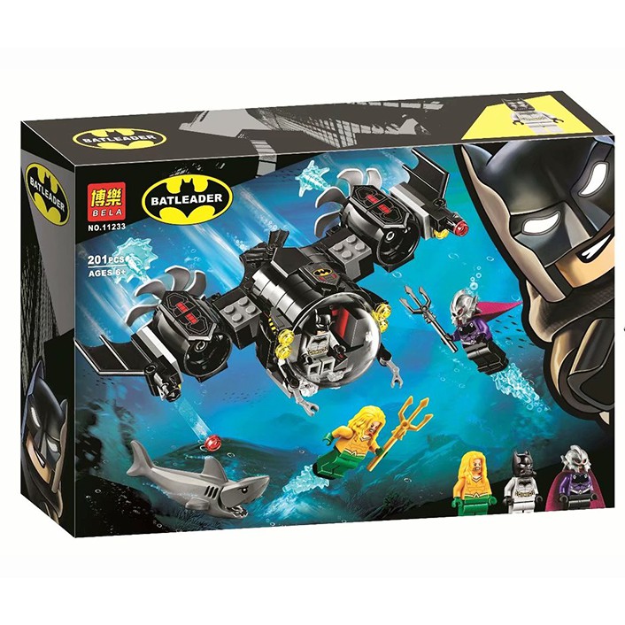 Lắp Ráp SUPER HEROES Tàu Ngầm BATMAN