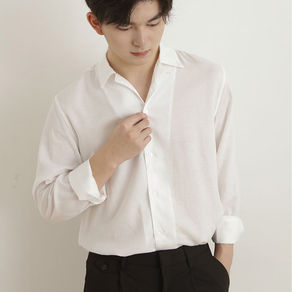 Áo sơ mi nam nữ Pijama City Cycle - Áo sơ mi cổ vest Unisex dài tay Local Brand | BigBuy360 - bigbuy360.vn