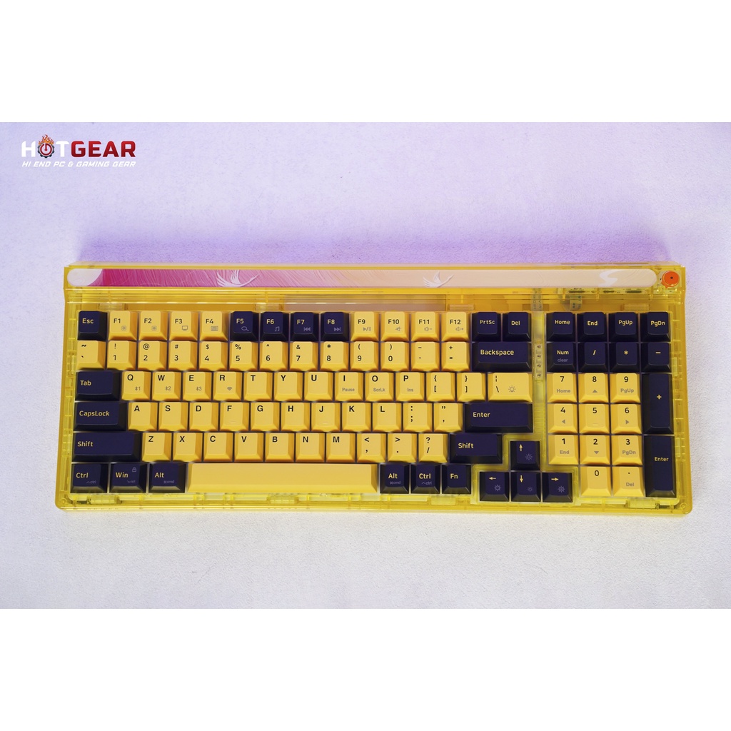 Bàn phím cơ không dây Gasket Newmen GM980 Sun hàng chính hãng bảo hành 24T