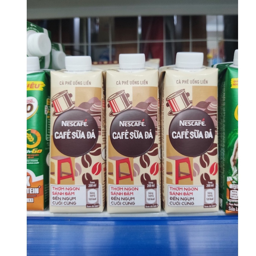 Cà phê Sữa Đá Nescafe hộp 200ml | BigBuy360 - bigbuy360.vn