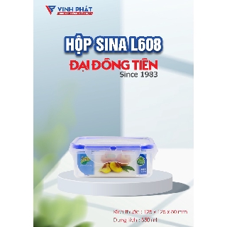 HỘP NHỰA ĐỰNG THỰC PHẨM CAO CẤP 350ML/700ML/1500ML ĐẠI ĐỒNG TIẾN [L608][L609][L610]