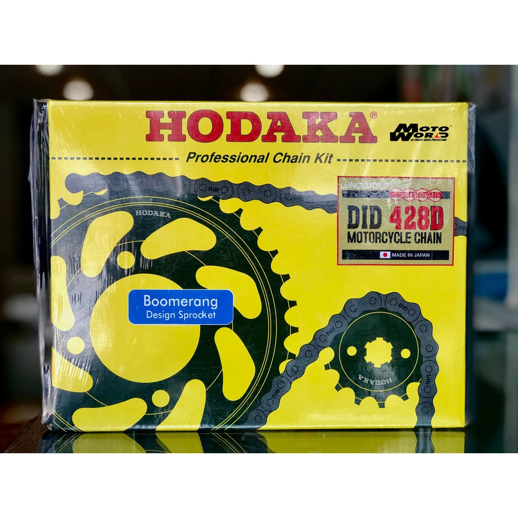 Nhông sên dĩa bộ Hodaka - DID cho xe Honda Winner/Sonic 150