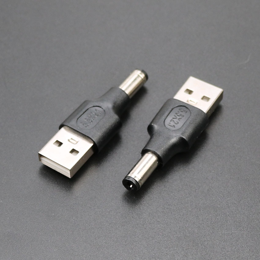 Đầu chuyển đổi USB 2.0 Type A sang 5.5x2.1 2.5*0.7 3.0*1.1 4.0 4.8*1.7 5.5*1.7 5.5*2.5 mm 5V