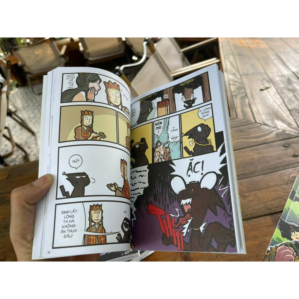 Sách - (Combo trọn bộ 6 tập) TÂY DU HÍ TẬP 1+2+3+4+5+6 - Mèo Mốc -Skybooks - bìa mềm, in màu