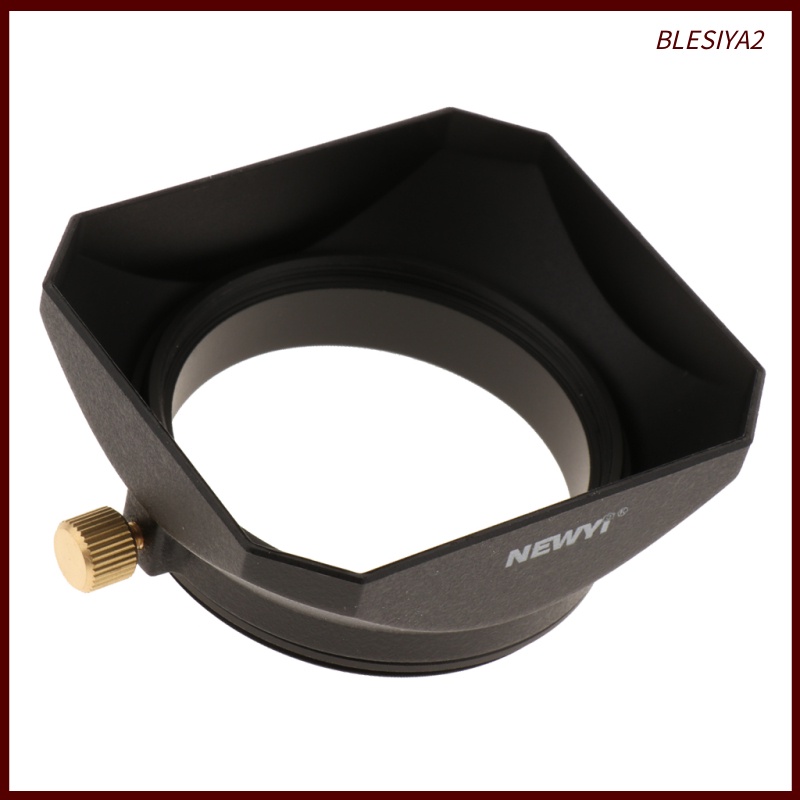 [BLESIYA2]52mm Square Hood for Panasonic Pentax  Zeiss Camera Lens Accessory Kit