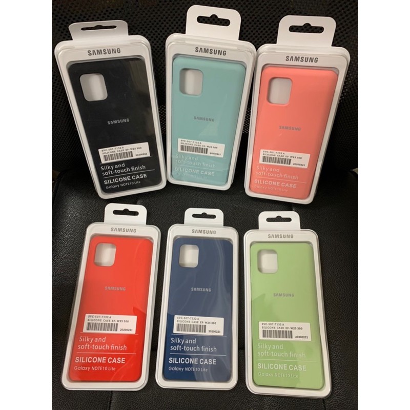 Ốp lưng Samsung Galaxy Note 10 Lite silicon Cover chống bám bẩn