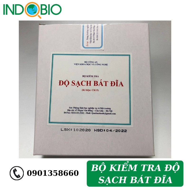 BỘ KIỂM TRA ĐỘ SẠCH BÁT ĐĨA CK13 BCA-VIỆT NAM