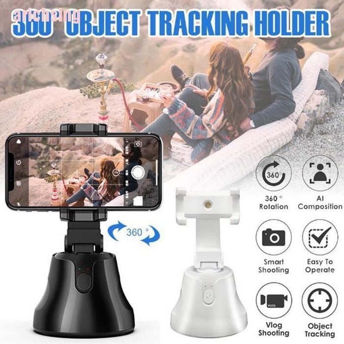 Giá đỡ ổn định camera thông minh ai robot ai robot theo dõi tự động màu đen | BigBuy360 - bigbuy360.vn