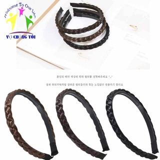 Băng đô cài tóc bờm tóc tết bím tóc hàn quốc mẹ bé siêu đẹp