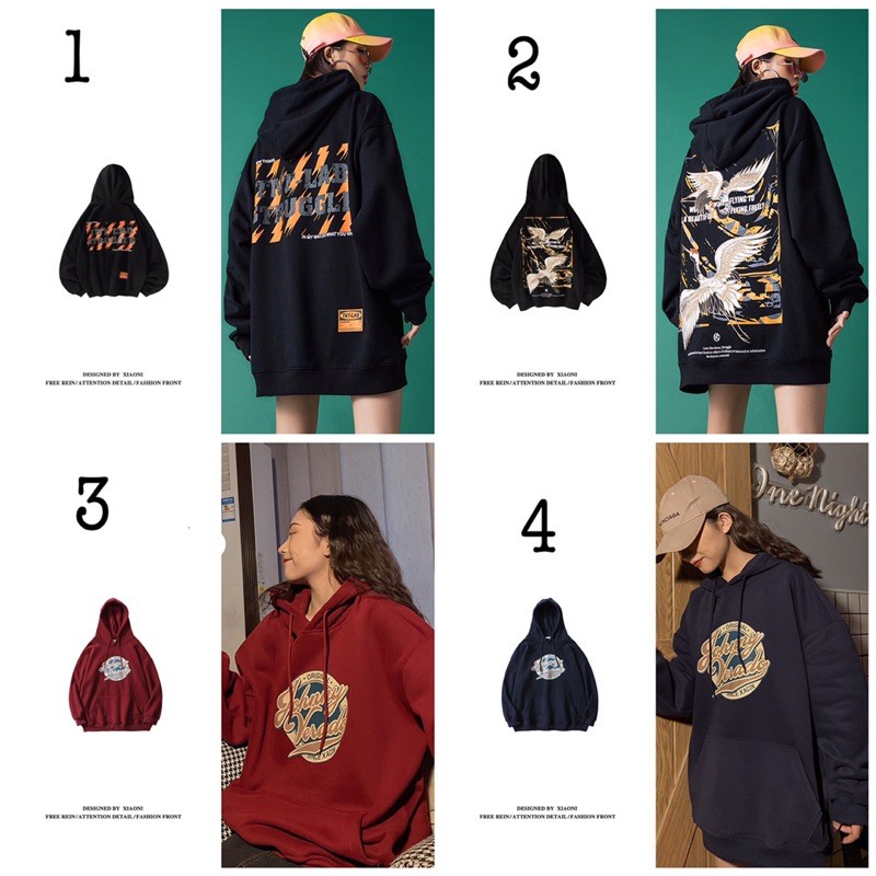 [ORDER] ÁO HOODIE NỈ BÔNG