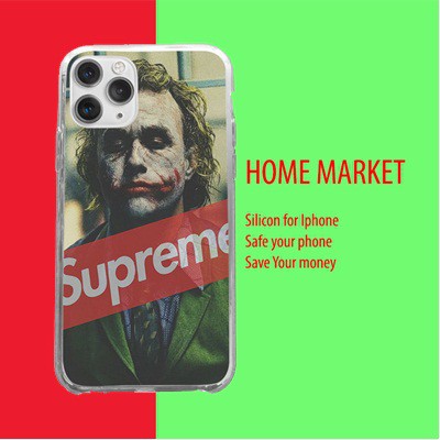 Ốp IP đẹp SUPREME Jocker siêu độc Homemarket chống sốc IPhone 5 6 7 8 Plus X Xmas 11 12 Pro Mini SUPPOD00078