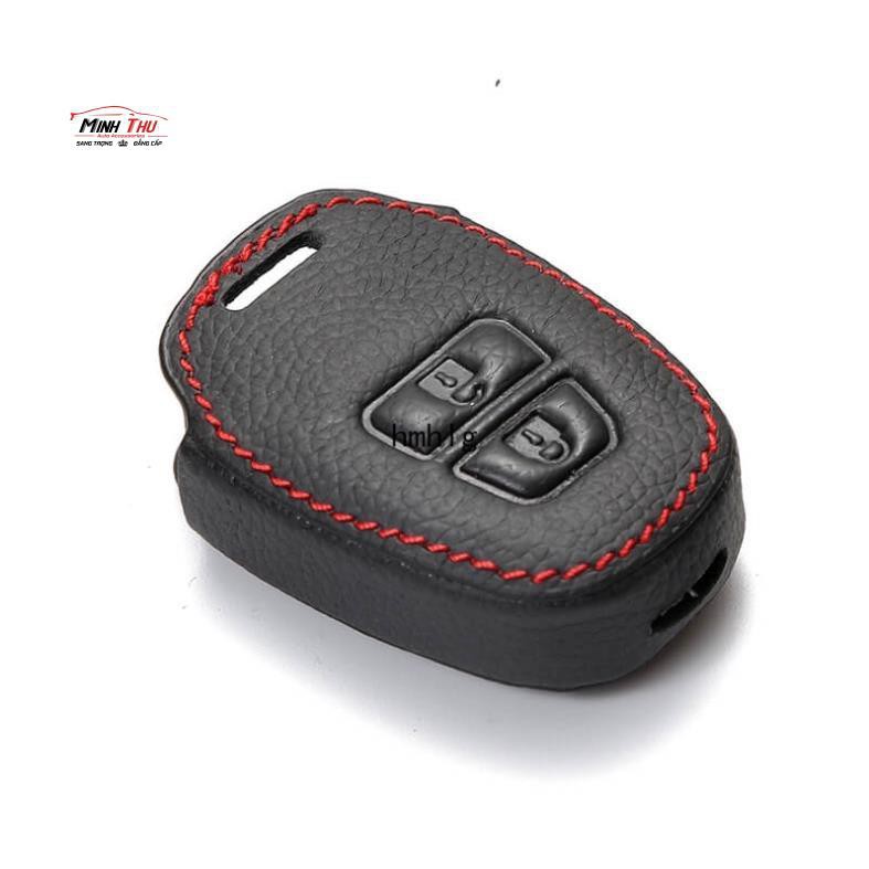 Bao Da Chìa Khóa Ô Tô Điều Khiển Từ Xa 2 Nút Cho Toyota Vios Yaris