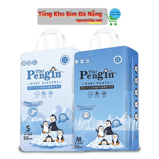 (Mua 2 bịch tăngj balo )Bỉm Quần cao cấp TinyPengin S50/M50/L50/XL50/XXL50/XXXL50
