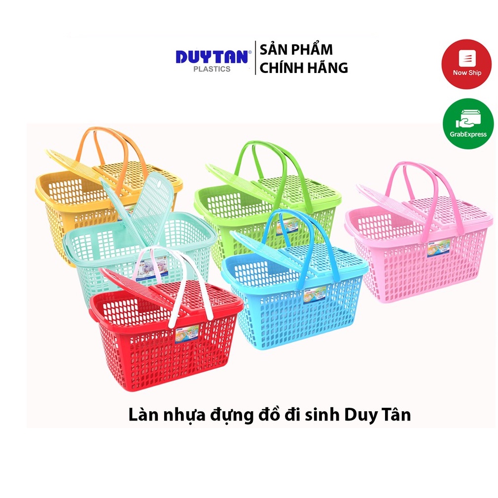 Làn nhựa đựng đồ đi sinh Duy Tân K2 (Làn nắp nhiều cỡ)