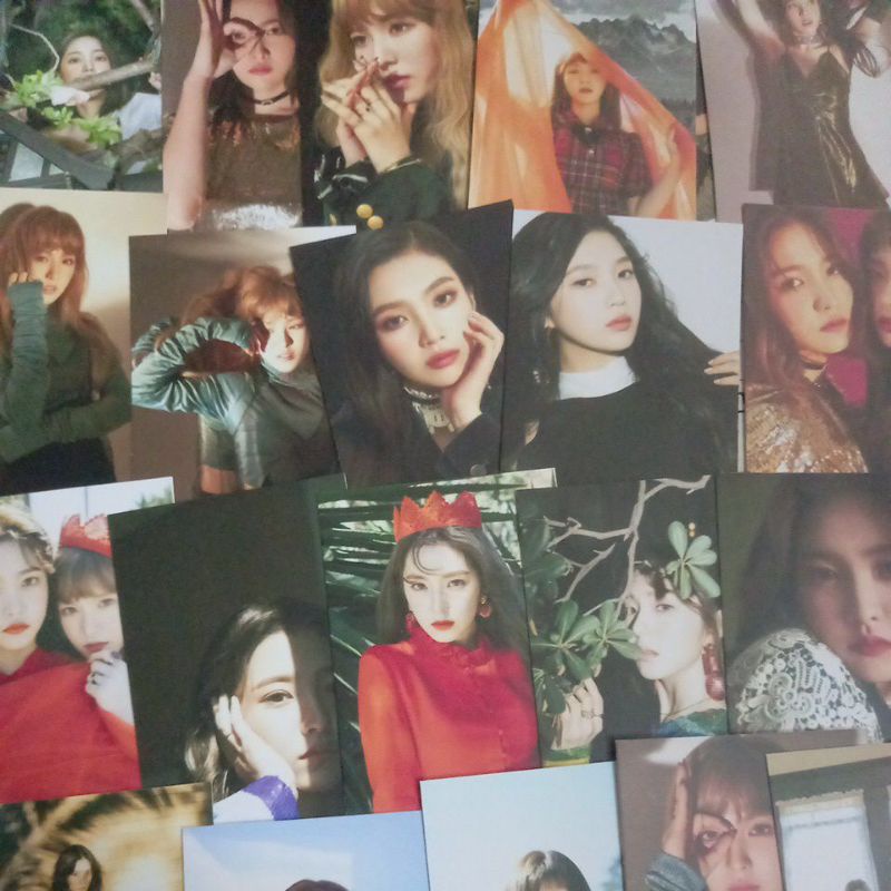 Lomo card 43 ảnh Red Velvet - Perfect Velvet
