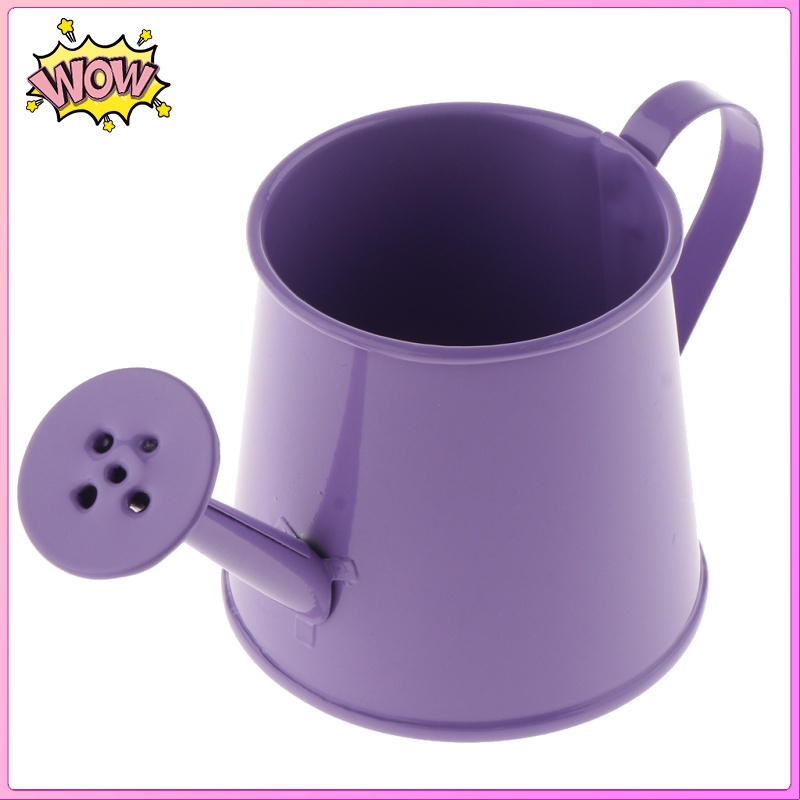 Bình tưới cây bằng sắt phong cách vintage trang trí sân vườn