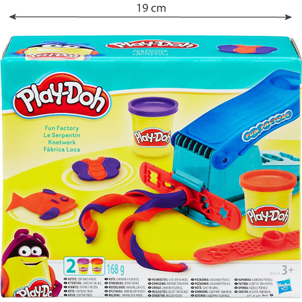 Bộ đồ chơi đất nặn nhà máy vui vẻ cơ bản Play-Doh B5554