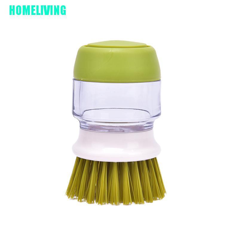 1 Bàn Chải Rửa Chén / Xà Phòng Có Thể Bơm Đầy Lại