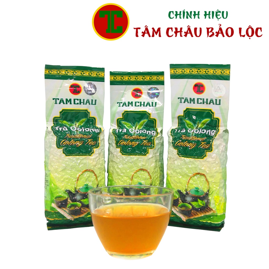 02 Oolong Cao Cấp Bao nhôm Hút chân không 250G - Chính hiệu TÂM CHÂU BẢO LỘC