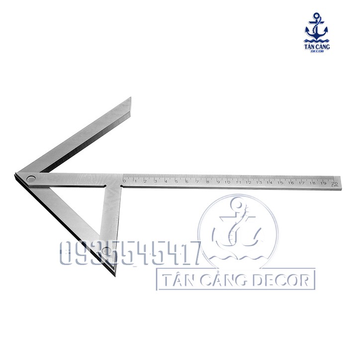 Thước Vuông Đo Tâm 200 x 150 mm - A080045