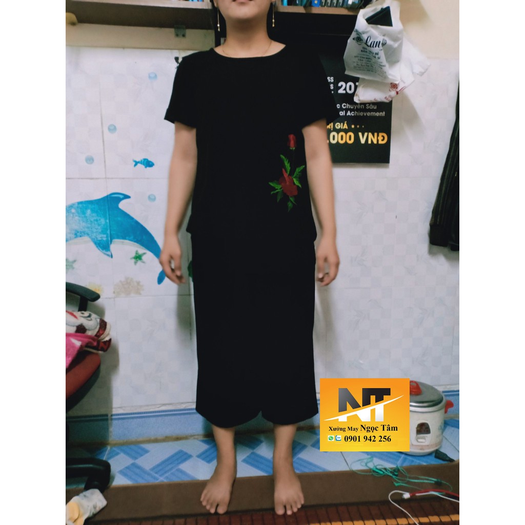 Bộ đũi ống rộng lửng