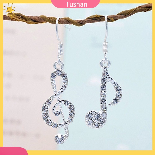 Bông tai hình nốt nhạc thời trang sang trọng