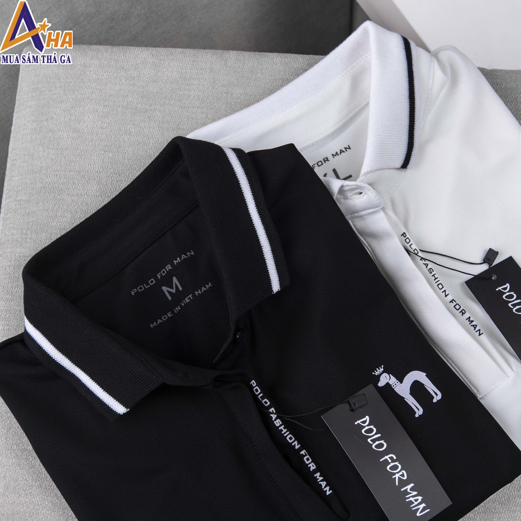 Áo thun nam có cổ, Áo Polo cổ bẻ cao cấp phong cách trẻ trung, hàng xuất dư | BigBuy360 - bigbuy360.vn
