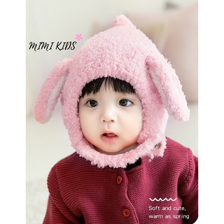 Mũ len tai cừu cho bé (6-24m) ML02 Mimikids
