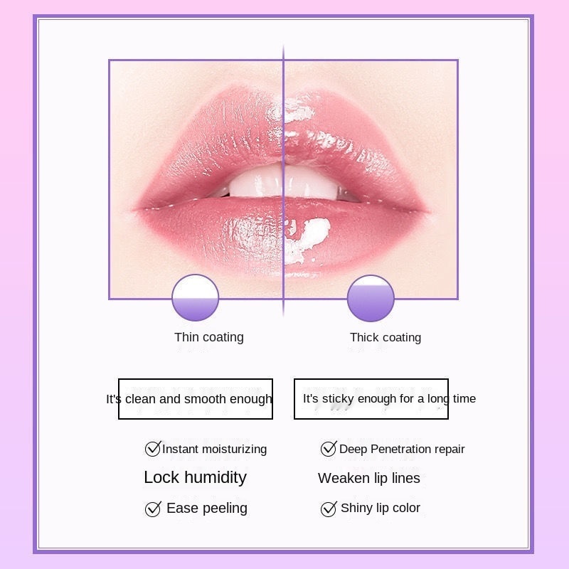 [Hàng mới về] Son dưỡng môi DAIMANPU dưỡng ẩm chống khô môi trang điểm tiện dụng