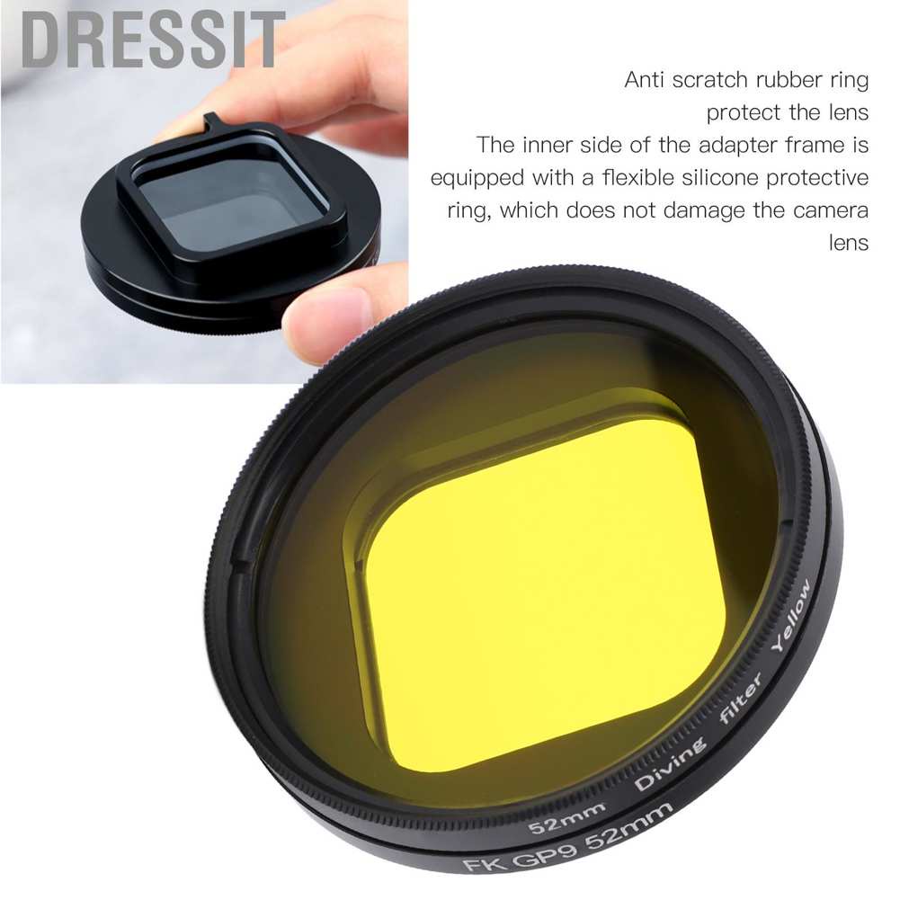Bộ lọc ống kính máy ảnh màu vàng 52mm cho HERO 9 Action
 | BigBuy360 - bigbuy360.vn