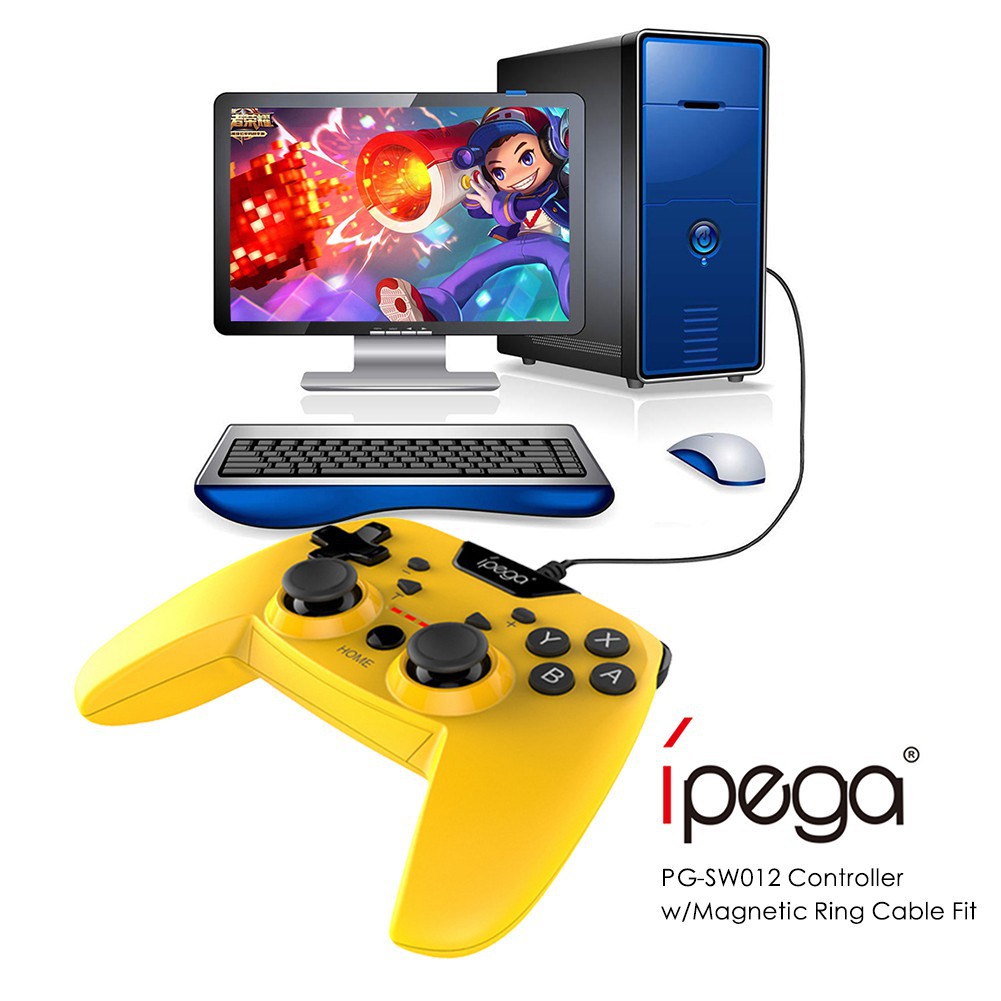 Tay Cầm Chơi Game Có Dây Usb Ipega Pg-Sw012 Cho Android Pc Ps3 N-Switch