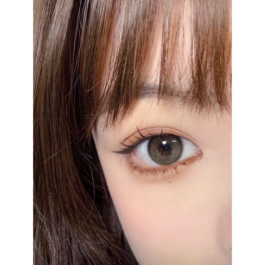 Kính áp tròng 14.20mm màu đen tự nhiên xinh xắn