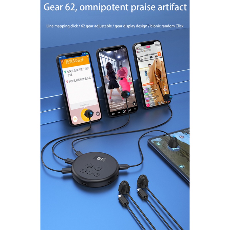 Máy thả tim tiktok tự động tăng tương tác hỗ trợ livestream chơi game