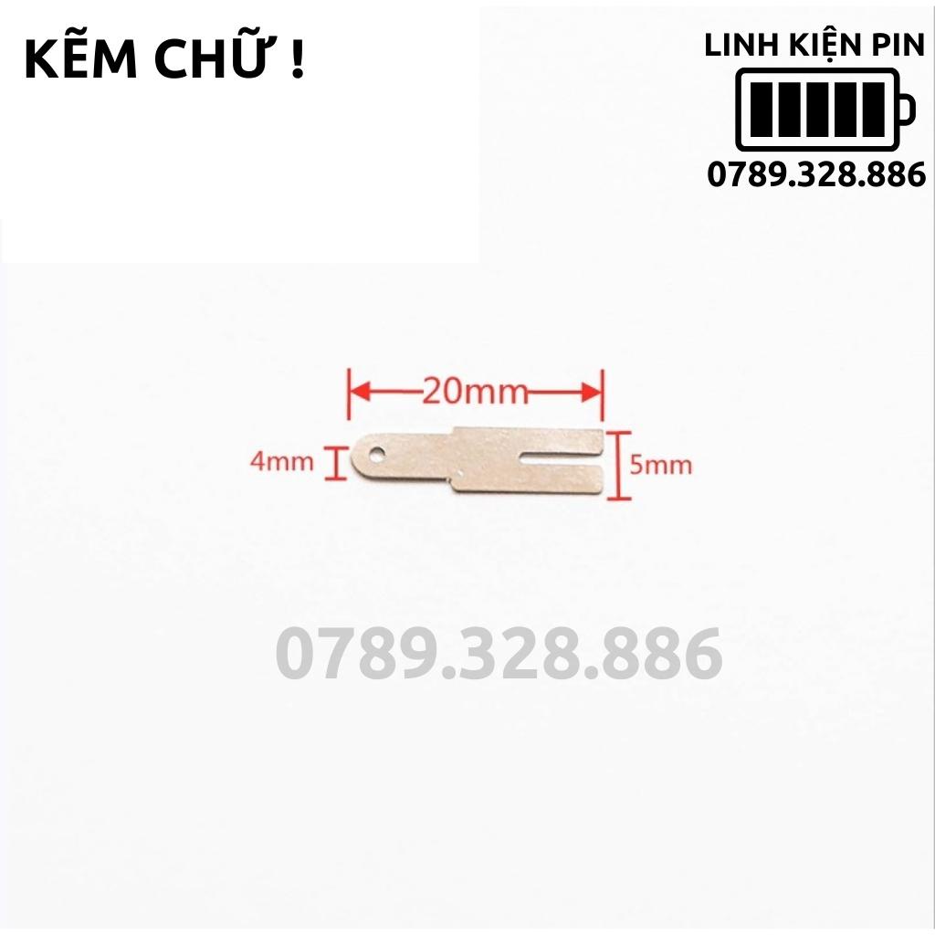 Bộ kẽm hàn pin 3 cell tam giác