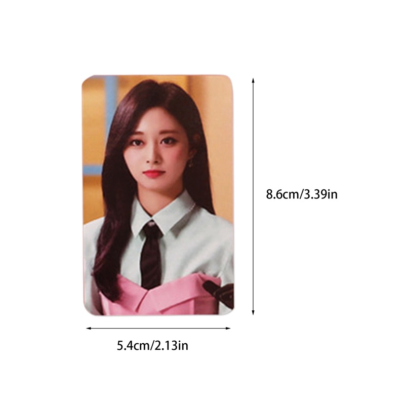Set 9 Thẻ Hình Các Thành Viên Nhóm Nhạc Kpop TWICE of Love: O+T=&lt;3 Lomo Card